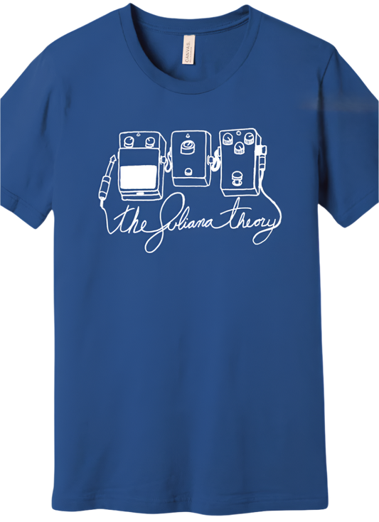 PEDAL BOARD T (Blue w/White Ink)