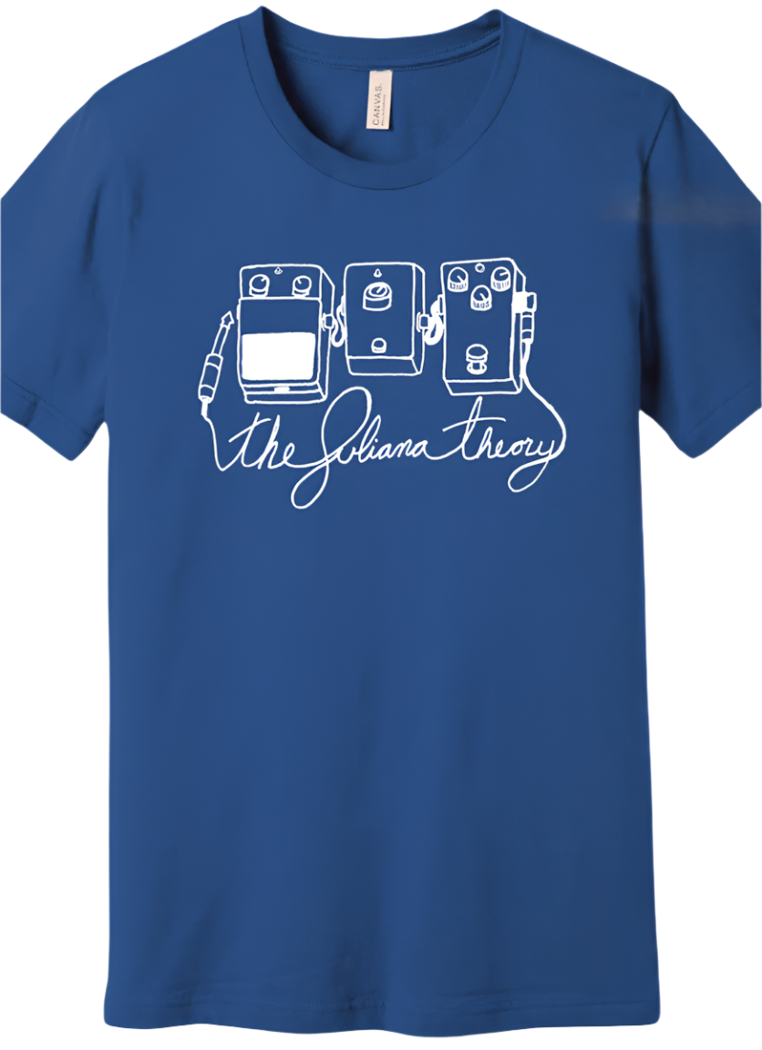 PEDAL BOARD T (Blue w/White Ink)